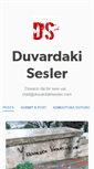 Mobile Screenshot of duvardakisesler.com
